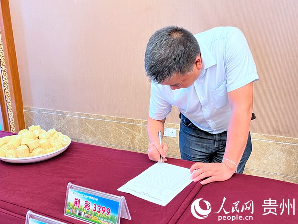 打分。人民網 陳潔泉攝