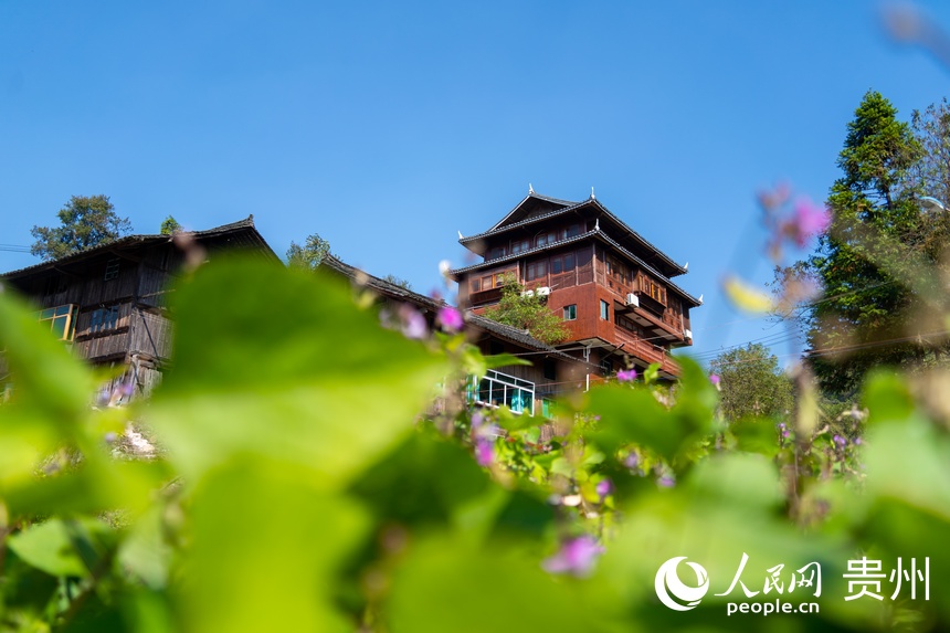 龍塘村民宿。人民網 涂敏攝