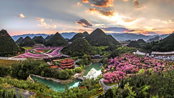 黔西南州興義貴州醇景區。