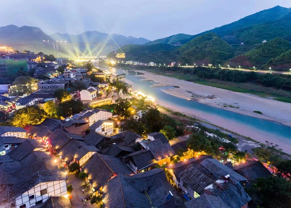 遵義市習水土城古鎮景區。