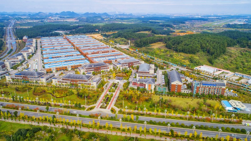 貴安新區高端裝備制造產業園。圖片由貴陽市政府辦公廳提供