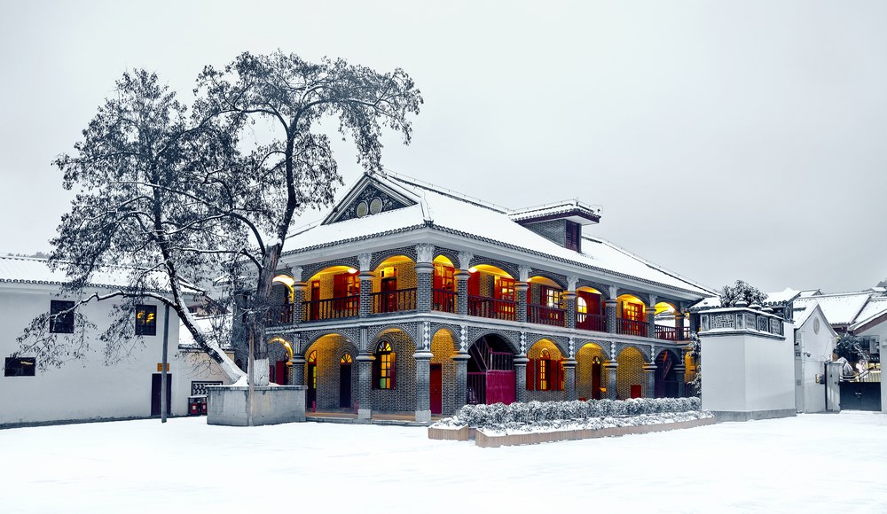 遵義會址。鐘承樸攝