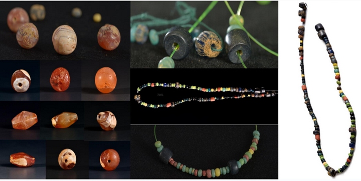 珠飾（南朝）。貴州省文物考古研究所供圖