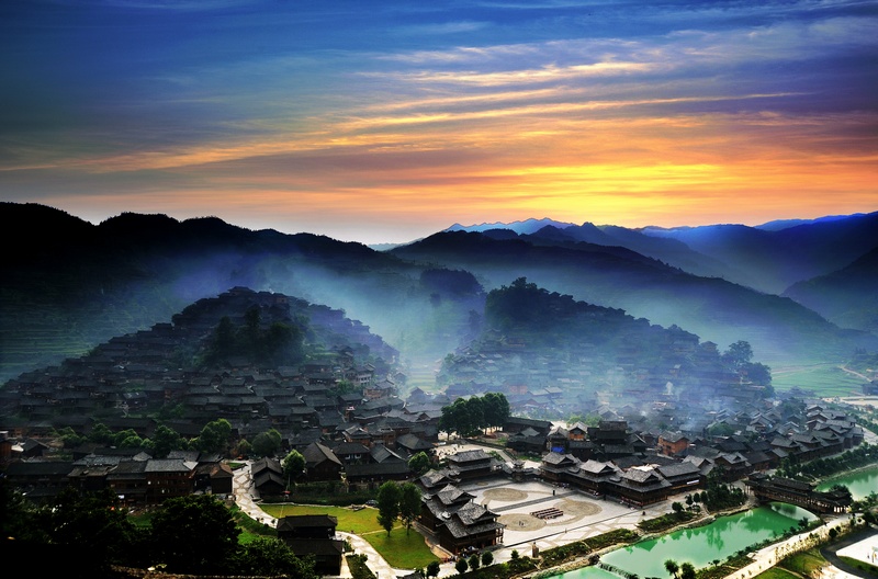 西江千戶苗寨。貴州省文化和旅游廳供圖.jpg