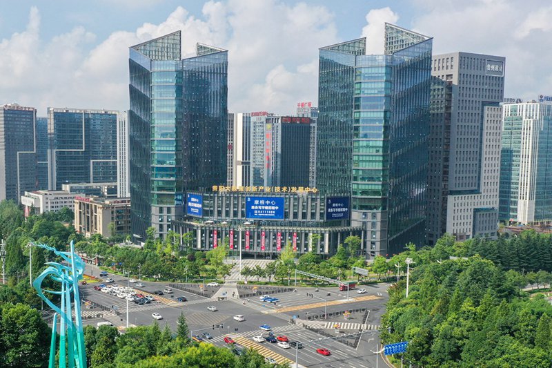 7、貴陽大數據創新產業（技術）發展中心。楊靖 攝