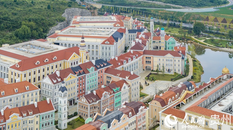 貴安華為“云上屯”一角。人民網 陽茜攝