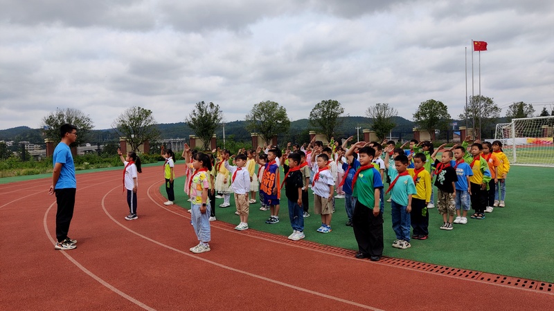 小學生。林星宇攝