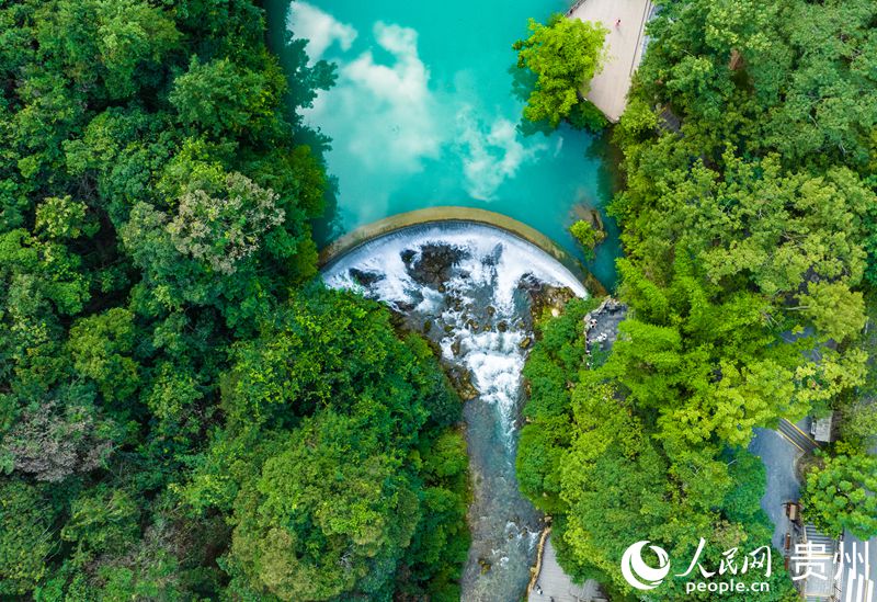 貴州荔波小七孔。人民網 陽茜攝