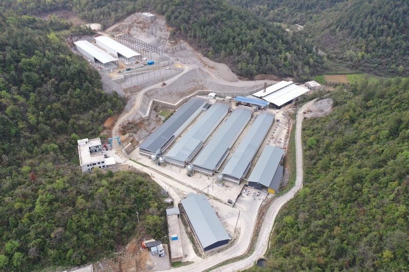 江口縣德旺鄉蛋雞養殖示范區。