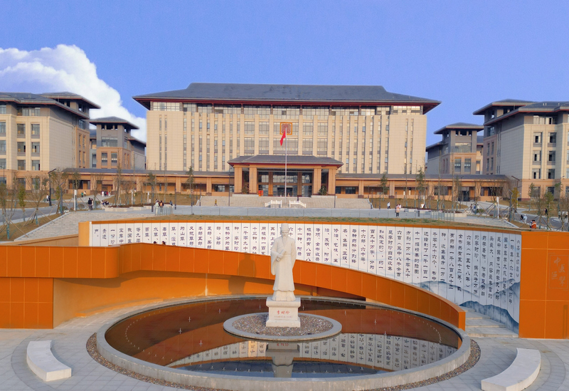 校園環境。趙爽攝