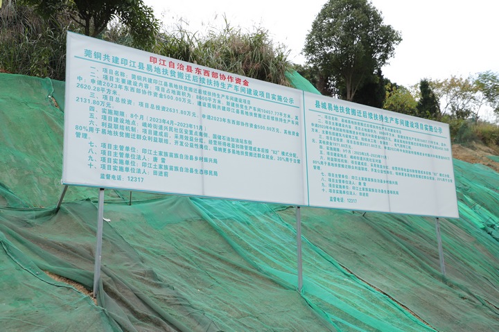 印江自治縣易地扶貧搬遷后續扶持生產車間建設項目簡介。