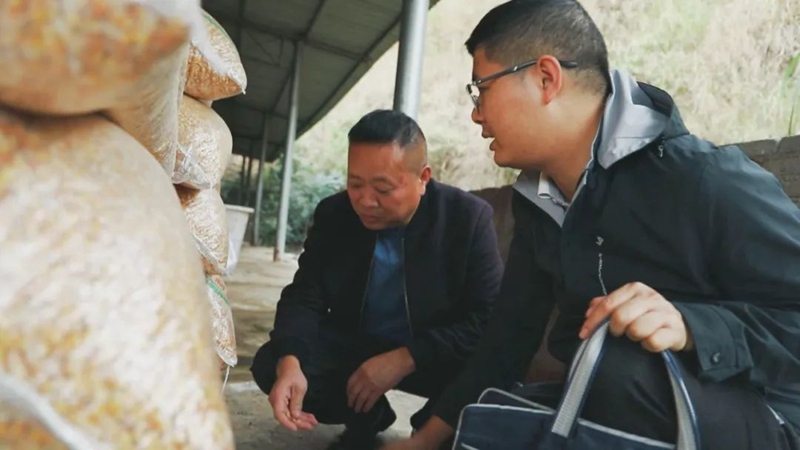 到簡莊村開展工作。