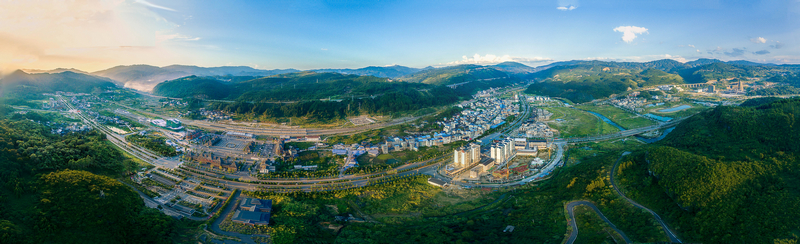 貴州侗鄉大健康產業示范區（貴州洛貫經濟開發區。張琪攝