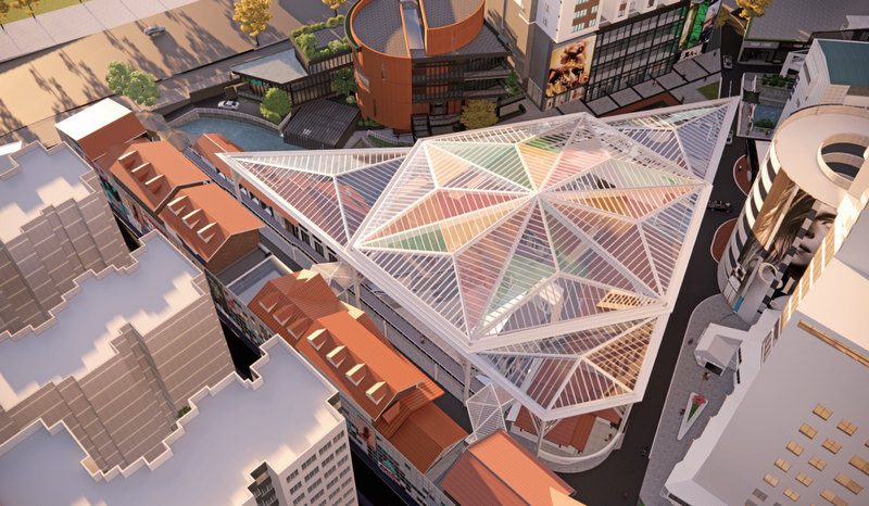 太平路改造效果圖。