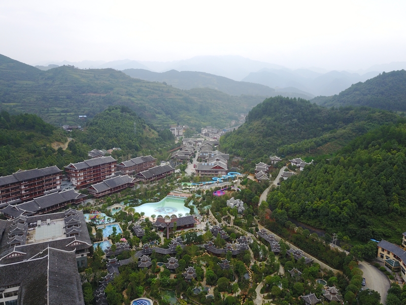 劍河縣仰阿莎溫泉小鎮 。楊家孟攝