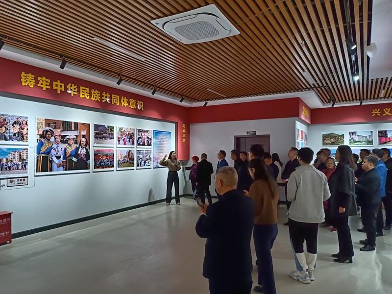 4、觀摩現場。