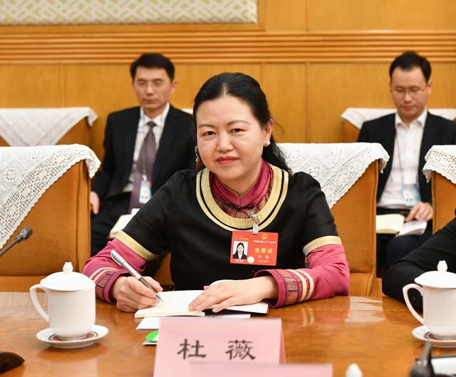 杜薇代表。受訪者供圖