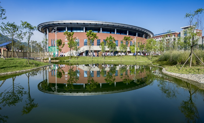 貴州水職院一隅。貴州水職院供圖