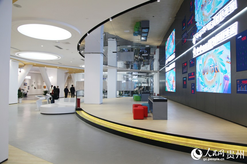 展覽館一角。人民網 龍章榆攝 