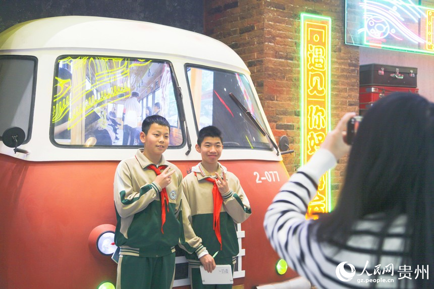 展覽館一角。人民網 龍章榆攝 