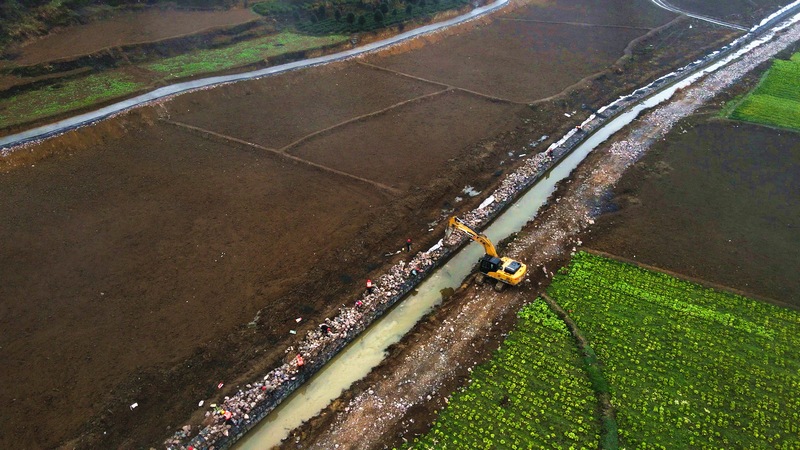 （圖3 )遵義市鳳岡縣綏陽鎮新崗村的新建高標準農田.jpg