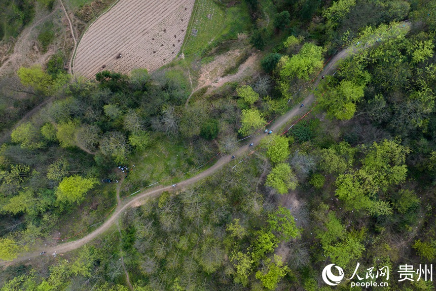 10 航拍比賽現場。人民網記者 涂敏 攝