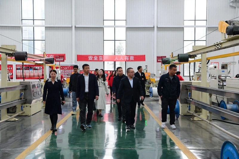 邀請專家團隊深入企業實地參觀考察。圖片由觀山湖區提供