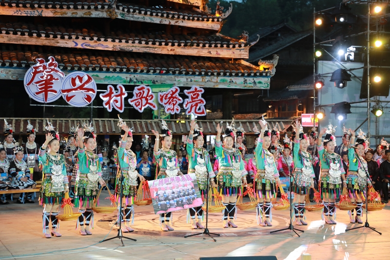 村歌活動現場。