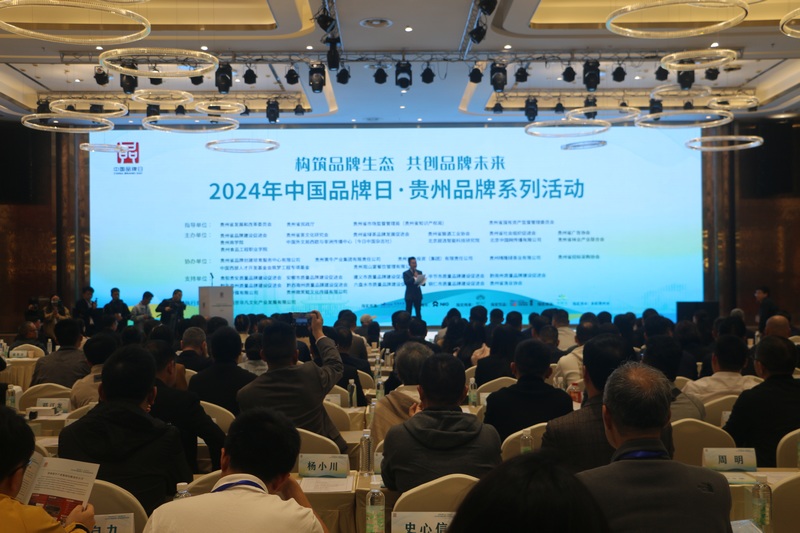 貴州品牌系列活動開幕式現場。