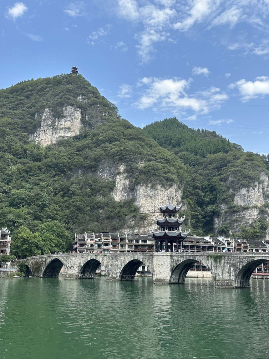 圖為鎮遠美景。顧蘭云攝