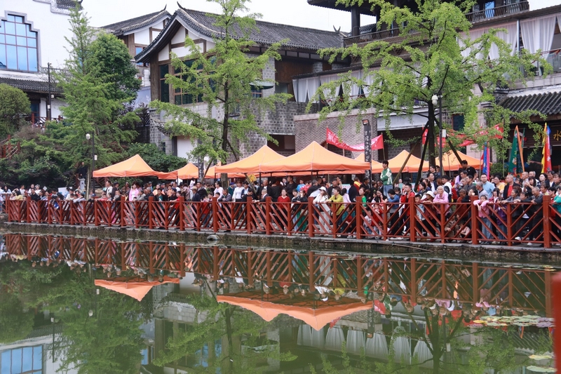 現場觀眾。楊洪金攝