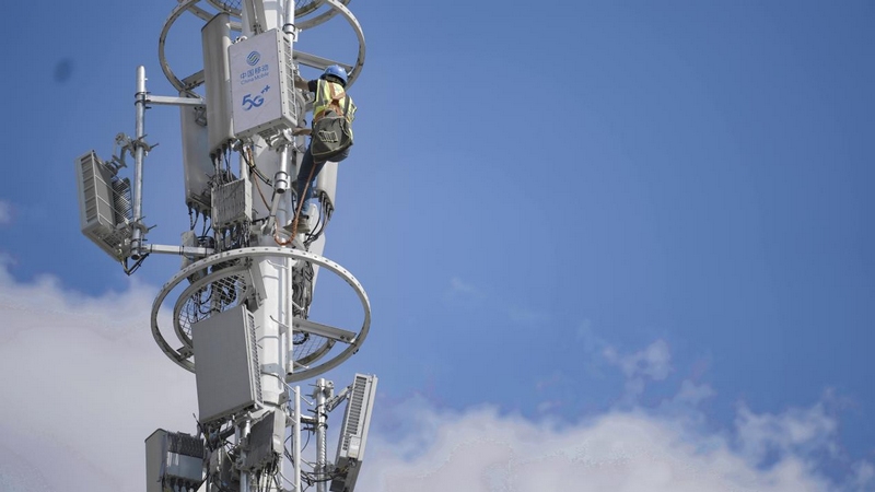 1 圖為5G基站建設。.jpg