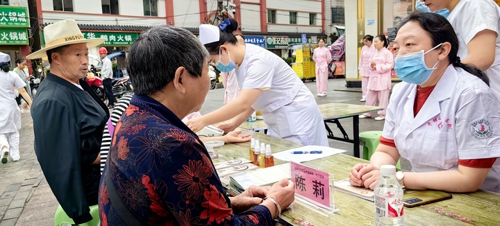 活動現場。