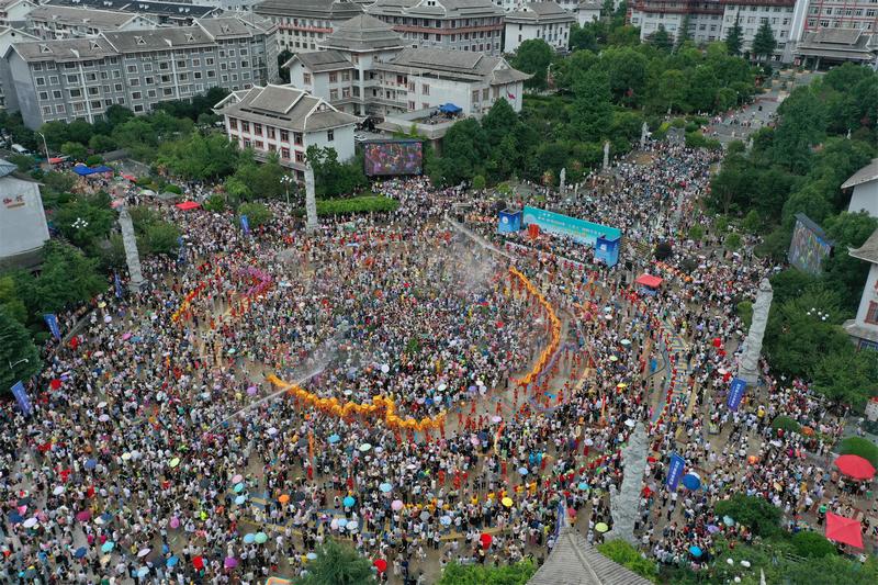 活動現場。