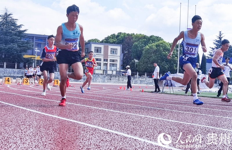 比賽現場。人民網記者 王秀芳攝