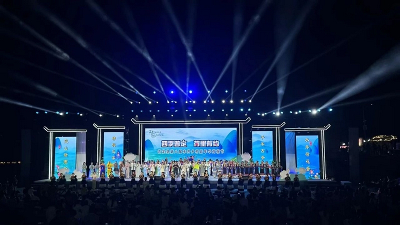 5、開幕式現場。