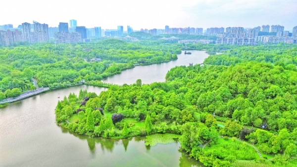 5月25日拍攝的觀山湖區一角。 貴陽日報融媒體記者 楊才江 攝