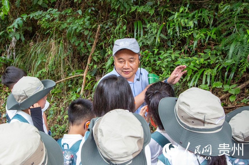 自然考察課堂。袁華強攝