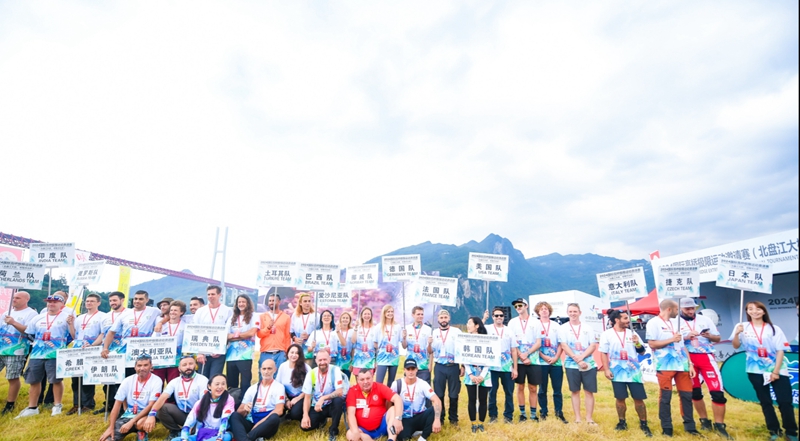 前來參賽的外國運動員。