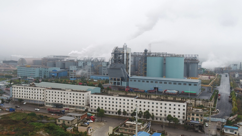 清鎮市站街鎮工業園區。鮑凱 攝