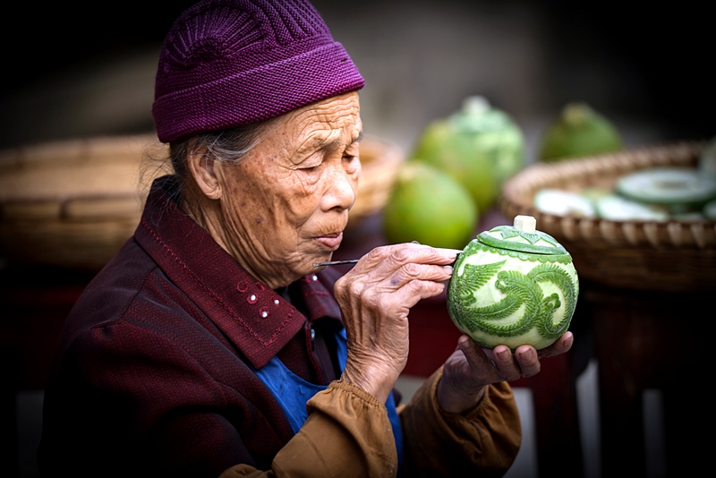 雕花蜜餞技藝。