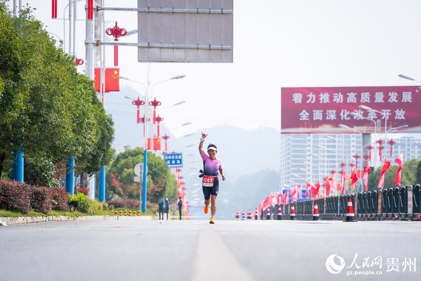 比賽現場。人民網記者 涂敏攝