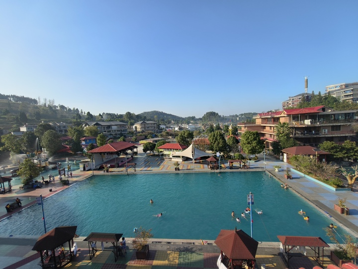 安底桂花溫泉。蔡昀攝