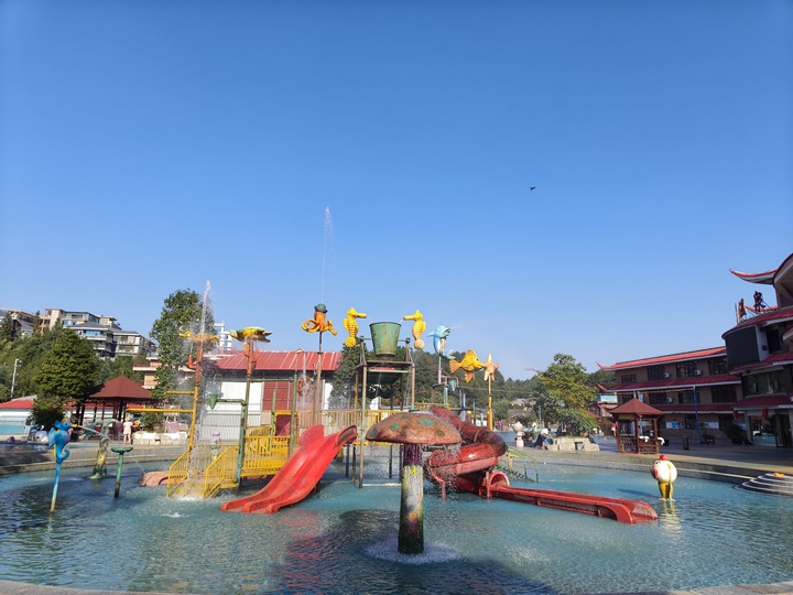 安底桂花溫泉。蔡昀攝