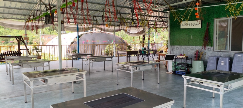 聚隆福山莊內部。劉天艷 攝