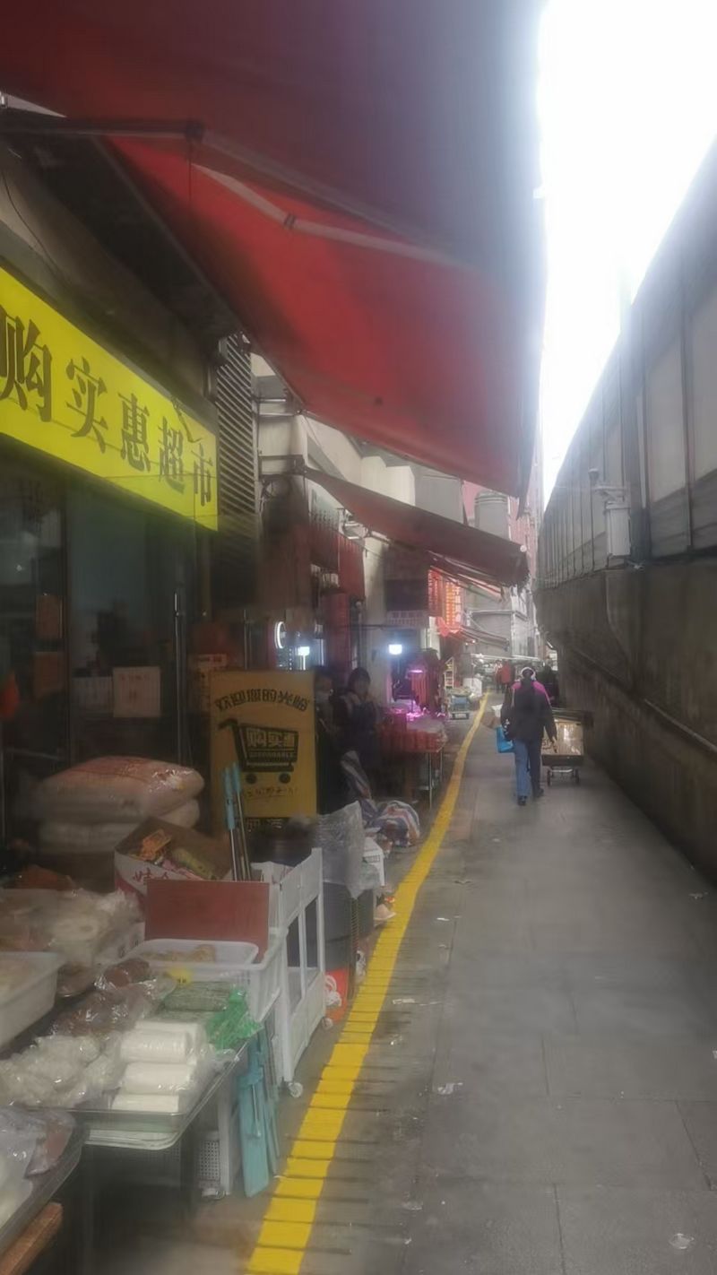 半山小鎮W2區中環橋下道路。該網友提供