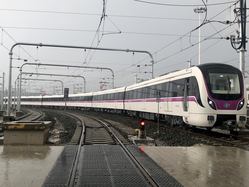 貴陽軌道交通S1線。貴陽交運集團供圖