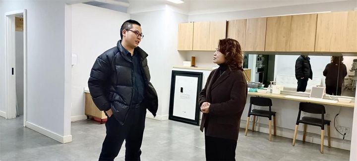 匯川區偉視視力維護中心現場圖片。