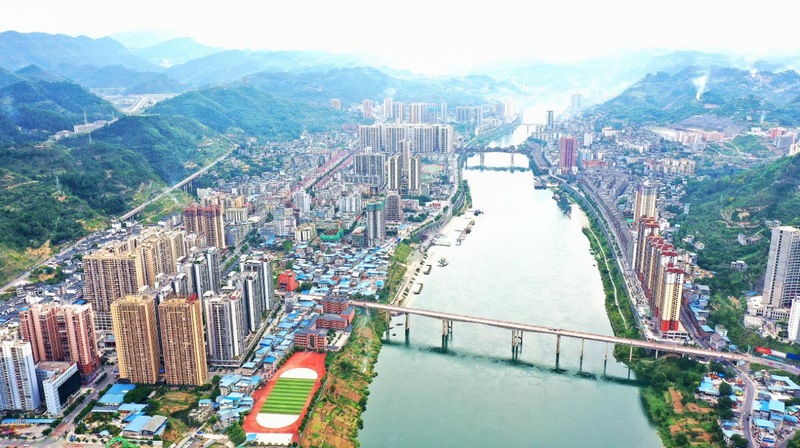 烏江城區。