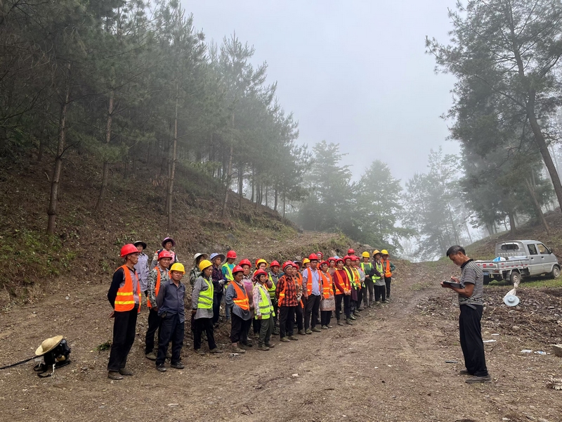 上工前的現場培訓